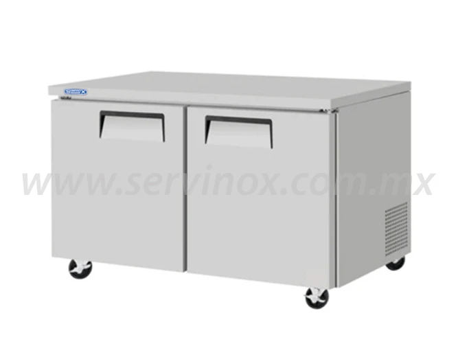 Mesa Refrigerada Bajo Barra con 2 Puertas Solidas SOBRINOX MRBBS 48 2S